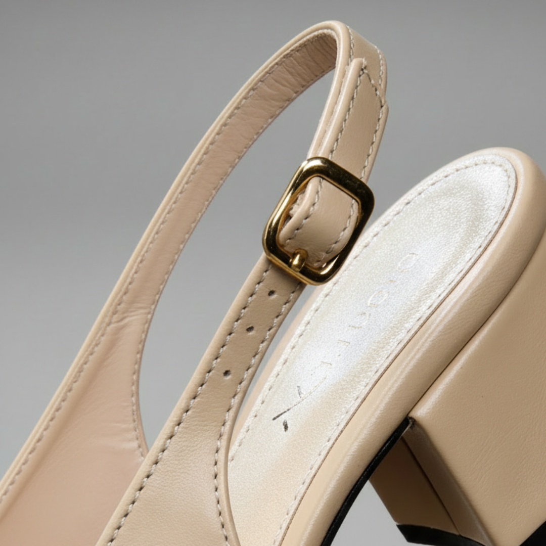 Dolce — Escarpin Slingback Beige Nude