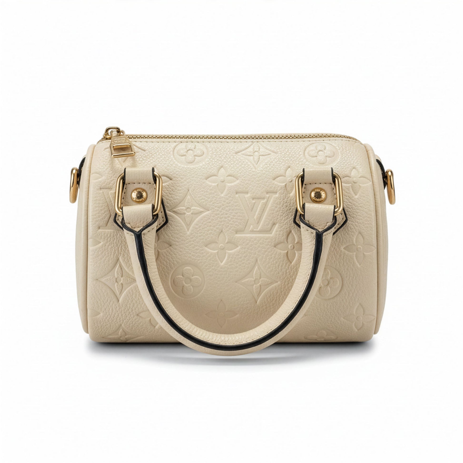 Sac Capri Ivoire — vue trois-quarts face — Beauty Store Maroc