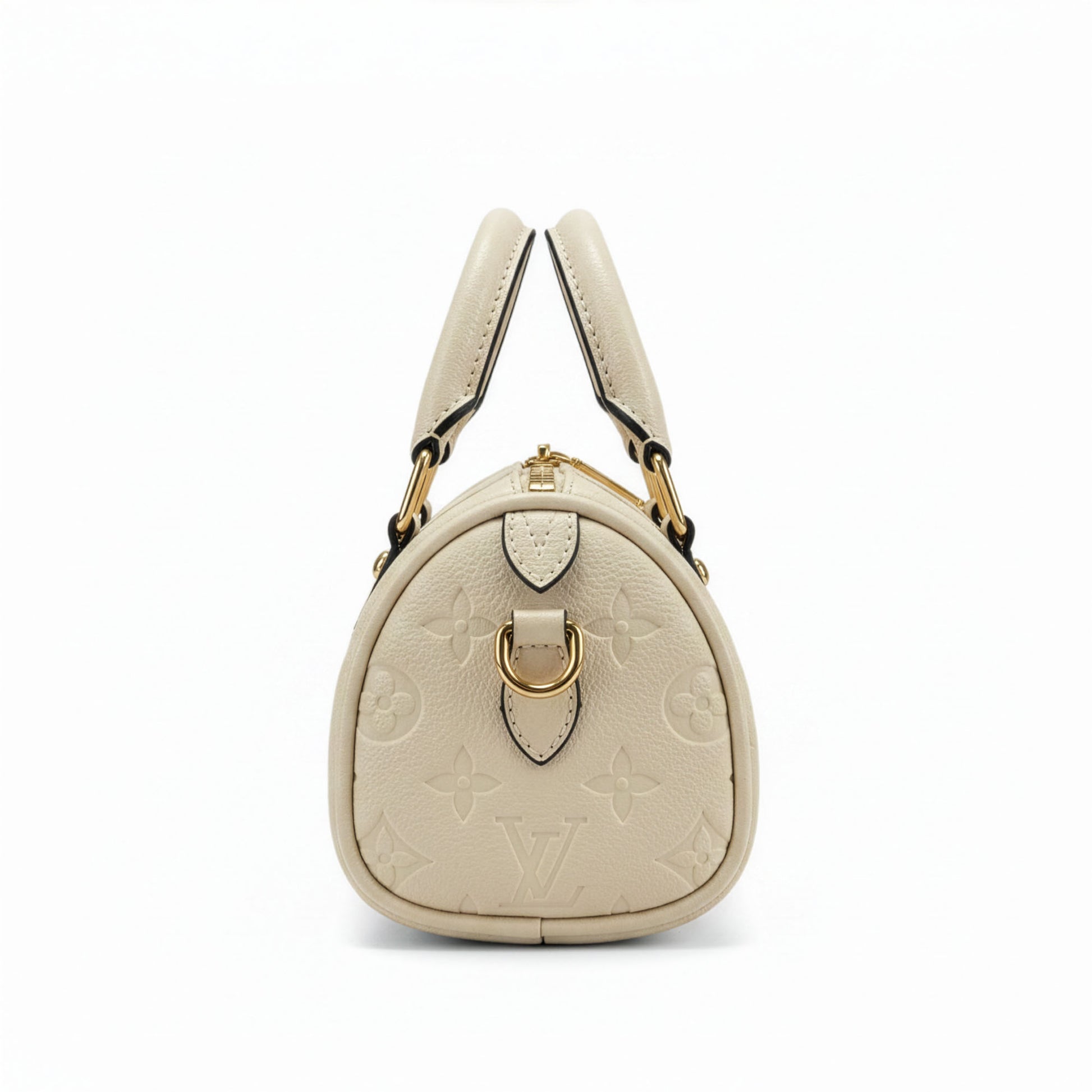 Sac Capri Ivoire — profil rond — Beauty Store Maroc