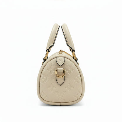 Sac Capri Ivoire — profil rond — Beauty Store Maroc