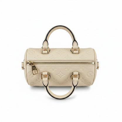 Sac Capri Ivoire — vue de dessus — Beauty Store Maroc